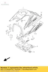 Qui puoi ordinare nastro, serbatoio carburante da Suzuki , con numero parte 6811533H00FVE:
