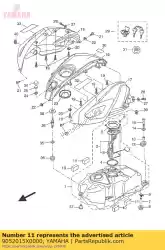 Aquí puede pedir placa amortiguadora de Yamaha , con el número de pieza 9052015X0000: