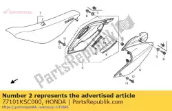 Tutaj możesz zamówić skórzane siedzisko od Honda , z numerem części 77101KSC000: