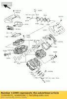 110650031, Kawasaki, kap, membraanafsluiter vn1500-p2 kawasaki vn 1500 1600 1996 1997 1998 1999 2000 2001 2002 2003 2004 2005 2006 2007, Nieuw