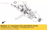 91002GC4711, Honda, Bearing, connecting rod l honda cr  rb r r2 cr80r cr80r2 cr80rb lw sw 80 , New