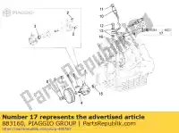 883160, Piaggio Group, Adattatore moto-guzzi norge polizia berlino 850 2008, Nuovo