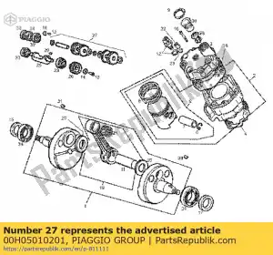 Piaggio Group 00H05010201 produce un sottoassieme - Il fondo