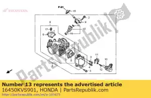 Honda 16450KVS901 inyector assy., combustible - Lado inferior
