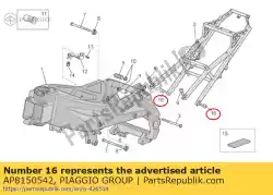 Qui puoi ordinare vite m10x30 da Piaggio Group , con numero parte AP8150542: