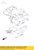 9444047H40YPA, Suzuki, carenado comp, si suzuki gsx r 1000 2010, Nuevo