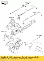 540100110, Kawasaki, cable, cerradura de asiento kawasaki vn voyager custom k classic e d b c f tourer a abs vulcan lt g vn1700 1700 , Nuevo