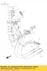 Aqui você pode pedir o junta em Yamaha , com o número da peça 4KB2628G0000: