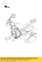 K920151861, Suzuki, nakr?tka, kier. st suzuki rm z 250 2004 2005 2006, Nowy