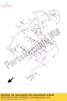 5MLE48031000, Yamaha, Sistema di induzione dell'aria yamaha xc cygnus x 125, Nuovo