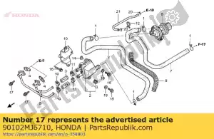 honda 90102MJ6710 bullone, flangia speciale, 6x25 - Il fondo