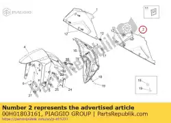 Qui puoi ordinare la carenatura interna da Piaggio Group , con numero parte 00H01803161: