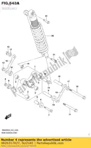 Suzuki 0926317027 cuscinetto ad aghi - Lato sinistro