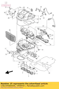 yamaha 14B1440B0000 assy comune - Il fondo