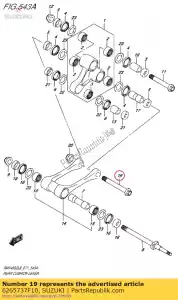 Suzuki 6265737F10 ?ruba, rr poduszka - Dół