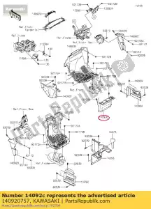 kawasaki 140920757 01 hoes,fr stoel,rh - Onderkant