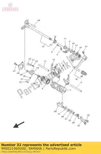 yamaha 990021060000 circlip - Bottom side