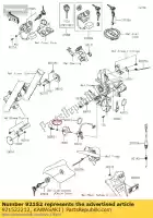 921522212, Kawasaki, kraag, 6,4x8x4,3 klx150hgf kawasaki  d tracker 150 230 2016 2017 2018 2019 2020 2021, Nieuw