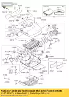 110551905, Kawasaki, supporto kawasaki vn voyager custom k classic e d b c f tourer a abs vulcan lt g vn1700 1700 , Nuovo