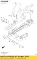 6128023K00, Suzuki, spacer,rr swgarm perno suzuki  125 150 2018 2019 2020, Nuovo