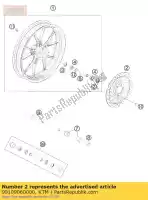 90109060000, KTM, tarcza hamulcowa przednia d = 280mm ktm duke 125 200 2011 2012 2013 2014 2015 2016, Nowy