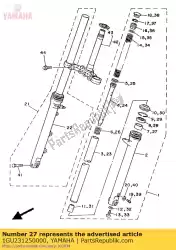 Here you can order the metal, slide 1 from Yamaha, with part number 1GU231250000: