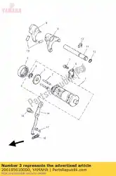 Aquí puede pedir plato, lado de Yamaha , con el número de pieza 296185610000: