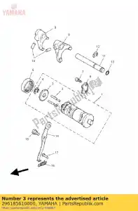 yamaha 296185610000 plato, lado - Lado inferior