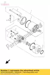 Aqui você pode pedir o bunda do motor de partida em Yamaha , com o número da peça 5DSH18000000: