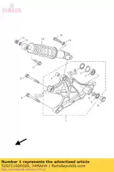 Aquí puede pedir conjunto de brazo trasero de Yamaha , con el número de pieza 52SF21000000: