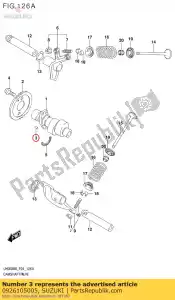 suzuki 0926105005 broche 5x8 - La partie au fond