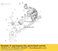 1A003175, Piaggio Group, support piaggio mp zapm860x, zapta10w zapm86100, zapm86101 zapta10x zapta1200 zapta1200, zapta1201 zapta1202 zapta1202, zapta1204 zaptd1102,  500 2014 2015 2016 2017 2018 2019 2020 2021 2022, Nouveau