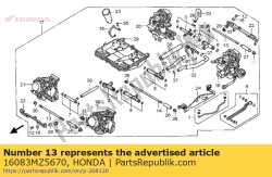 Aquí puede pedir no hay descripción disponible en este momento de Honda , con el número de pieza 16083MZ5670:
