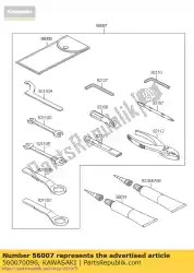 Ici, vous pouvez commander le trousse à outils zr750lbf auprès de Kawasaki , avec le numéro de pièce 560070096: