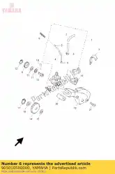 Ici, vous pouvez commander le ressort, compression auprès de Yamaha , avec le numéro de pièce 9050105X0000: