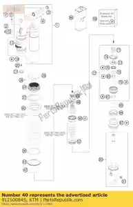 ktm 91210084S spr??yna 260 57n / mm d11,75 lub. - Dół