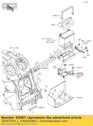 Tutaj możesz zamówić obudowa-bateria zx1400a6f od Kawasaki , z numerem części 320970012: