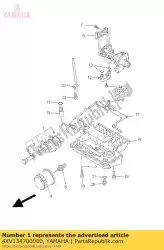 Here you can order the oil cooler assy from Yamaha, with part number 4XV134700000: