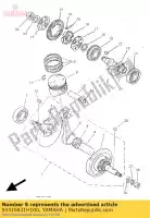 93310831H100, Yamaha, brg, wa?ek cylindryczny tm yamaha sr 250 1996, Nowy