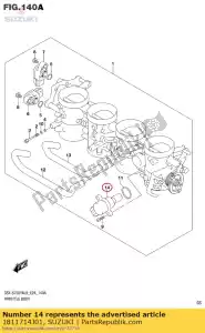 suzuki 1811714J01 conjunto de motor - Lado inferior