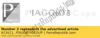 672611, Piaggio Group, coperchio di serraggio completo piaggio liberty 100 125 150 2011 2014, Nuovo