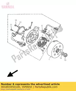 yamaha 4KG855950100 cewka, impulsator - Dół