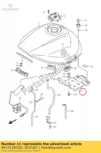 Suzuki 4414138G00 staffa fuelt.r - Il fondo