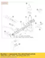 54813001100, KTM, cylinder hamulca r?cznego kpl. exc ??05 ktm exc mxc sx sxs 125 200 250 300 400 450 525 2005, Nowy