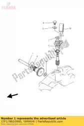 Tutaj możesz zamówić o?, mechanizm nap? Dowy od Yamaha , z numerem części 17F178610000: