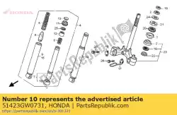 Tutaj możesz zamówić t? Ok, rura ? Lizgowa od Honda , z numerem części 51423GW0731: