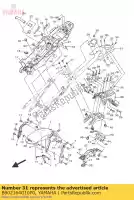 B902164G10P0, Yamaha, Pobyt 2 yamaha  xsr 900 2016 2017 2018 2019, Nowy