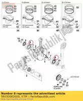 58030082000, KTM, cyl.roller bearing nj 306 c3 ktm  adventure competition duke e egs enduro exc lc lc4 ls lse mxc rxc sc six smc sup super sx sxc txc 250 300 350 360 400 540 620 625 640 660 1994 1995 1996 1997 1998 1999 2000 2001 2002 2003 2004 2005 2006 2007 2020, New