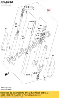 5110403B70, Suzuki, damper assy, ??fro suzuki  rm 85 2005 2006 2007 2008 2009 2010 2012 2014 2015 2016 2017 2018 2019, Nuovo