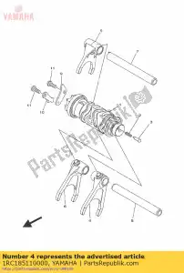 yamaha 1RC185110000 forcella, cambio 1 - Il fondo